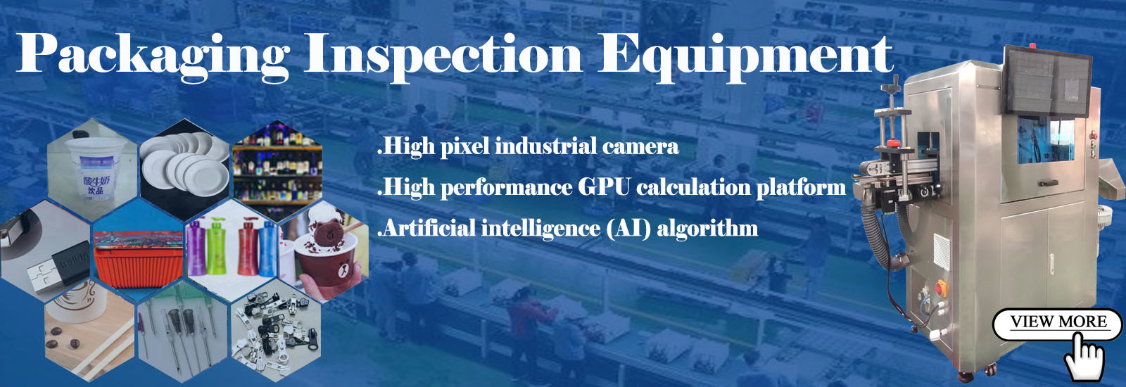 qualidade Máquina de inspecção IML fábrica