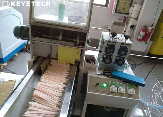 Sistemas de inspeção automatizados da visão para as palhas bebendo de papel