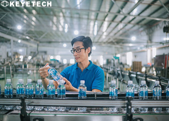 30 - Máquina da inspeção do fechamento de 25 tampões de garrafa com algoritmo do AI