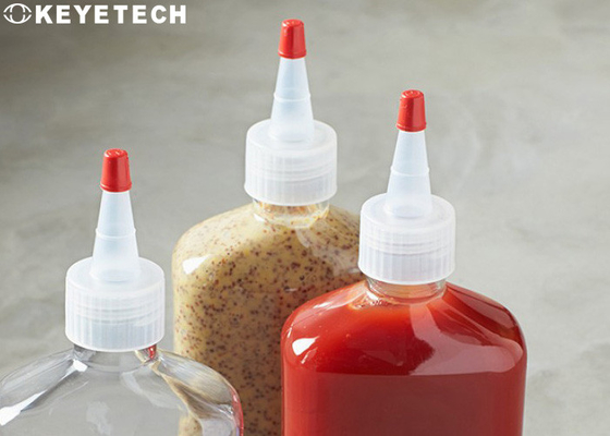 Sistema de inspeção de processamento exato do software para tampas da garrafa de ketchup