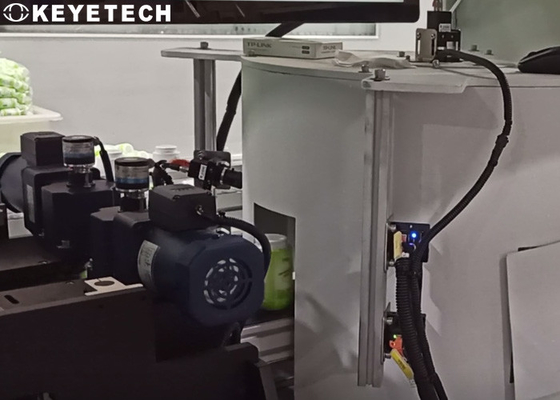 Máquina visual totalmente automático da inspeção da qualidade para escapamentos líquidos