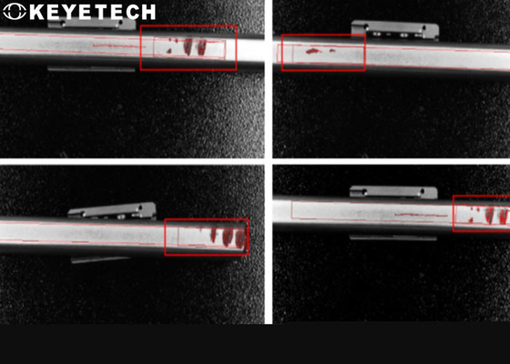 Máquina da inspeção da qualidade com arquivos diferentes do formato do apoio da câmera do CCD