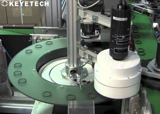 O Ring Quality Inspection Machine Convey com a placa de vibração de vidro
