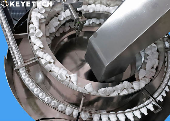Máquina de Inspeção Visual por IA em Tempo Real para Fechamento de Tampa de Frasco Rígido