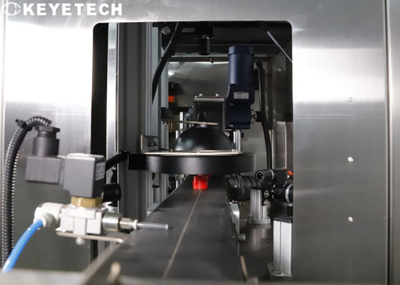 O sistema de inspeção em linha do tampão do equipamento do detector para verificar falso aceita