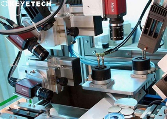 As peúgas de matéria têxtil aumentam algoritmo do AI do sistema de inspeção da visão da produção