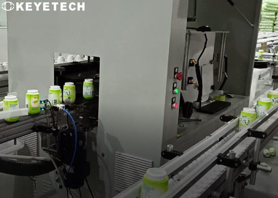 Sistema de inspeção visual da câmera da indústria de HD para as bebidas que enchem a linha