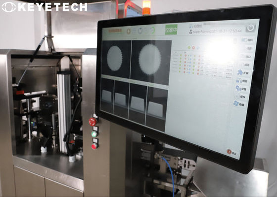 Sistema de inspeção visual do pacote médico para garrafas da medicina do ANIMAL DE ESTIMAÇÃO