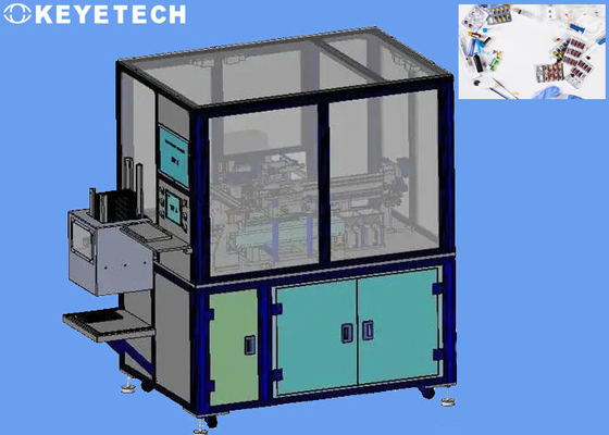 Reconhecimento visual da imagem do AI da máquina da inspeção da qualidade da linha de enchimento líquida