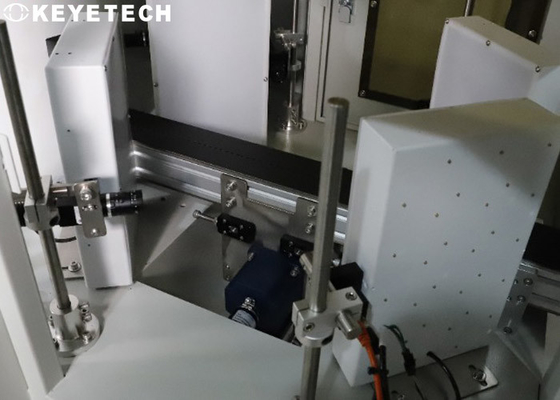 Equipamento de empacotamento da inspeção da garrafa de vidro &amp; do tampão com fonte luminosa Stroboscopic