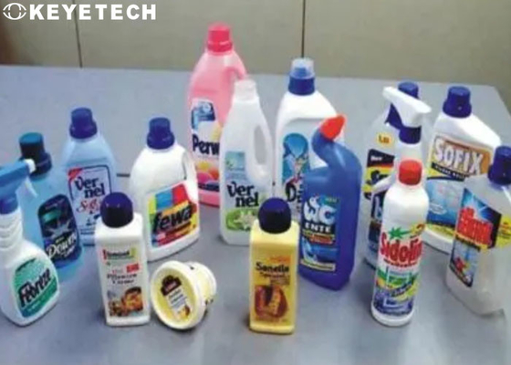 Em etiquetas moldadas pré-forme sistemas de inspeção de alta velocidade da visão para produtos de FMCG