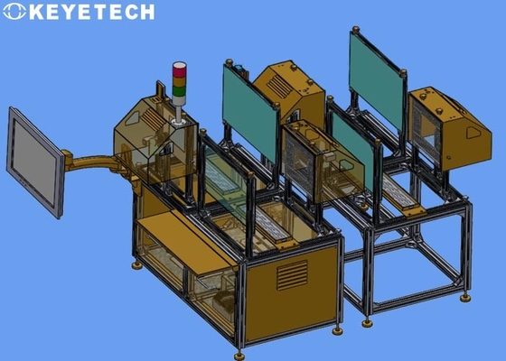 Luvas Aoi Automated Optical Inspection Equipment do PVC para a linha de produção