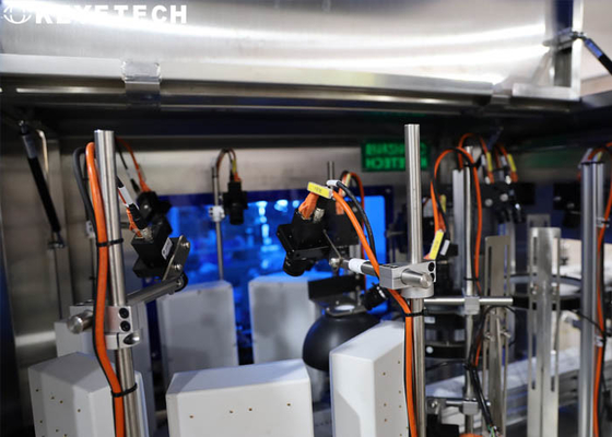 Sistema de inspeção baseado visão de empacotamento do equipamento HMI da inspeção da garrafa do tambor