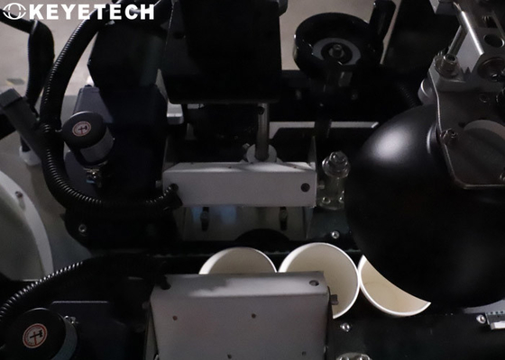 21 do tela táctil polegadas de sistema de inspeção do Ai para a detecção do defeito de superfície do copo de papel