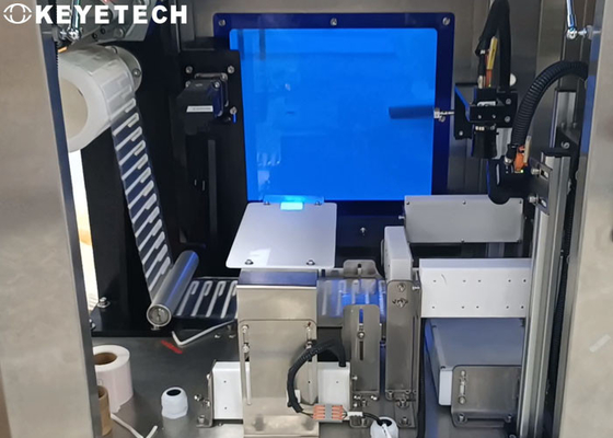 Straw Defective Product Inspection Machine com sistema de rotulagem automático