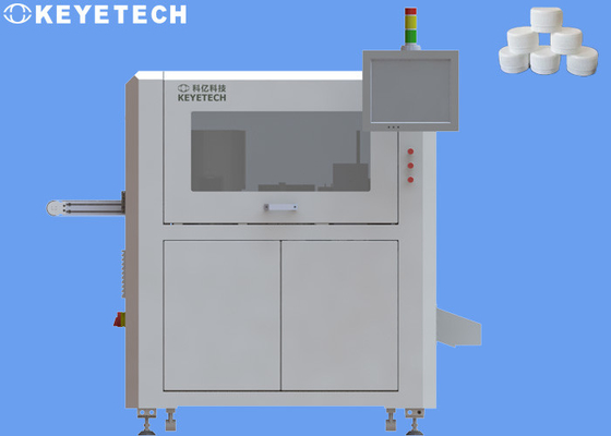 Máquina ótica automatizada da inspeção para fechamentos plásticos do tampão