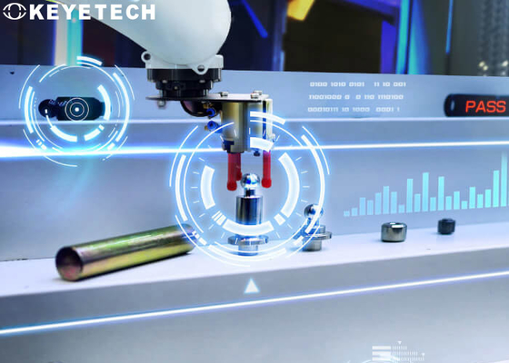 Sistema de inspeção visual AI de automação industrial com algoritmo de aprendizado profundo