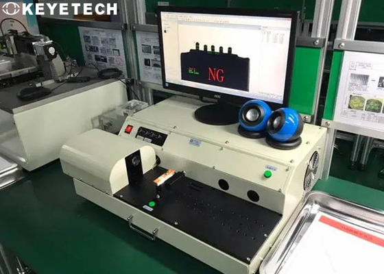 Sistema de inspeção visual de visão na produção automática industrial moderna