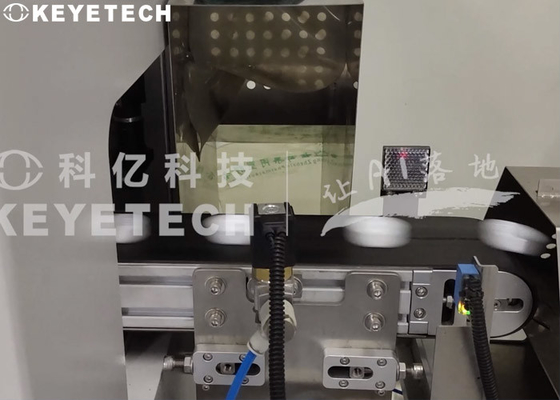 Sistema em linha automático da visão por computador para a inspeção & a classificação do tampão