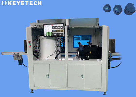 Arti'culos de tocador Flip Cap Visual Inspection System para Ring Broken Defects Detection