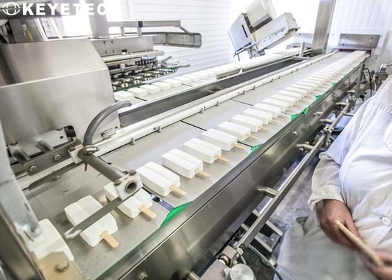 Sistemas de controlo da qualidade da detecção da inspeção da visão para a bandeja do gelado