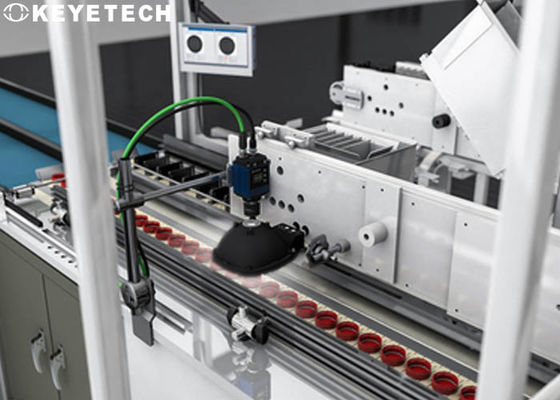 Máquina de Inspeção Visual Online de Qualidade com Tampa Flip e Bico