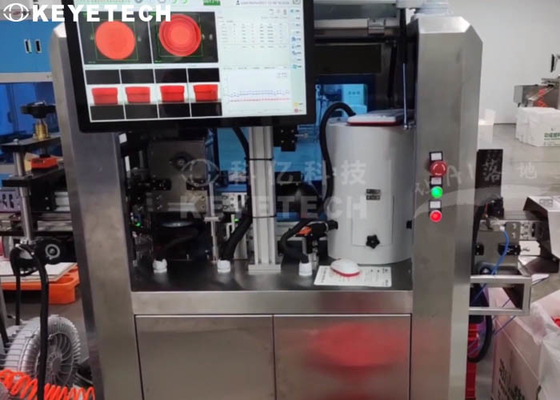 sistema de inspeção em linha Auto-em desenvolvimento do tampão 350kg com software das estatísticas