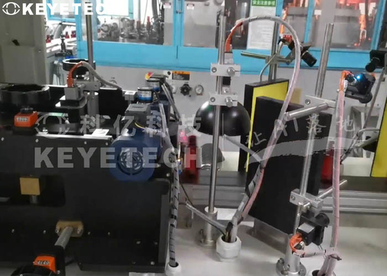 Sistema automático de inspecção de garrafas com ecrã táctil com inspecção por algoritmo de IA
