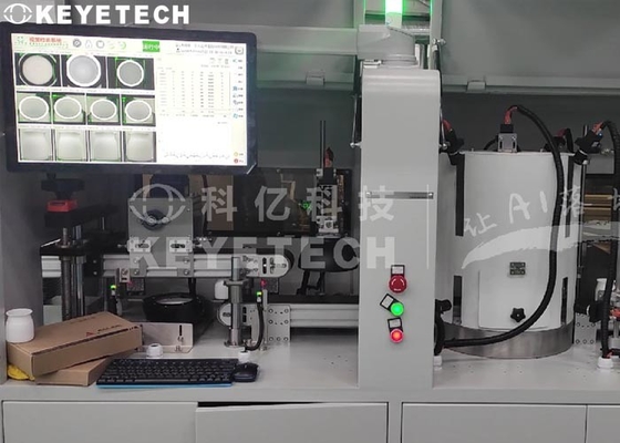Aplicações da máquina de inspeção de visão SS 304 Flash de superfície, mofo curto e mancha preta