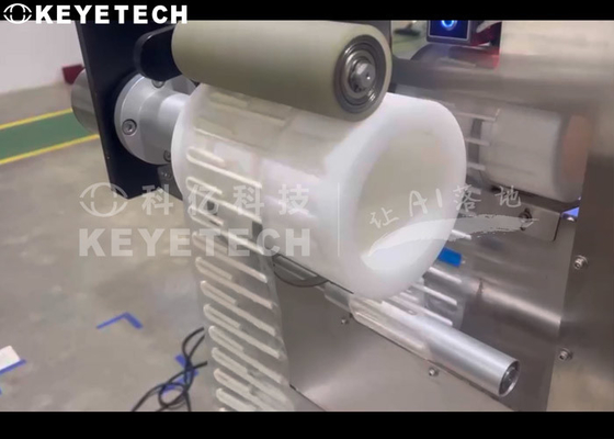 Máquina de detecção de defeitos de superfície de embalagem de papel de palha de suporte HMI