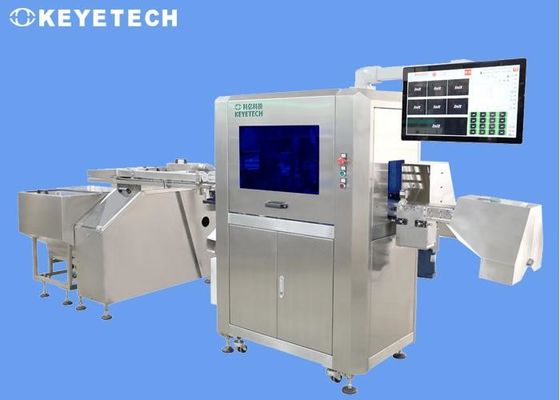 Máquina de inspecção visual do revestimento de fechamento CR antes da vedação por indução da tampa