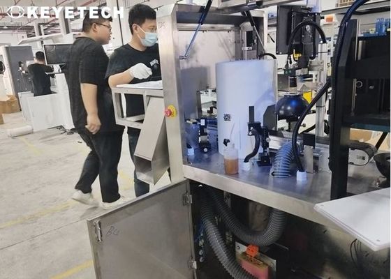 AI Machine Vision Máquina de triagem óptica industrial para recipientes de frascos de plástico