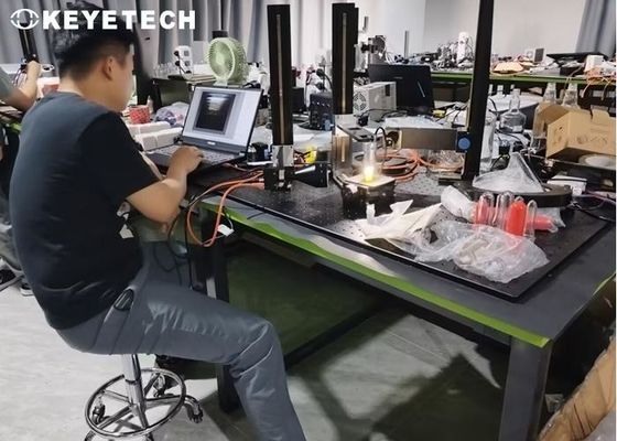Máquina de verificação de qualidade de copos de papel e plástico com sistema de inspecção de câmara CMOS