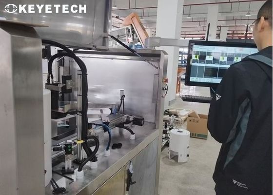 Máquina de inspecção da qualidade Sistema de validação eficiente para os contentores IML de mercadorias de consumo rápido