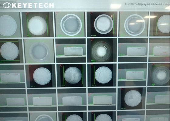 Inspecção óptica das máquinas AOI e AVI para fechadores de tampas de tubos laminados