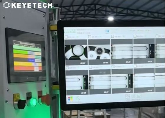 Máquina de inspecção visual de garrafas de plástico baseada em algoritmo de IA