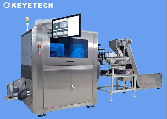 Máquina de Inspeção Visual Automática para Tampas de Papel Plástico