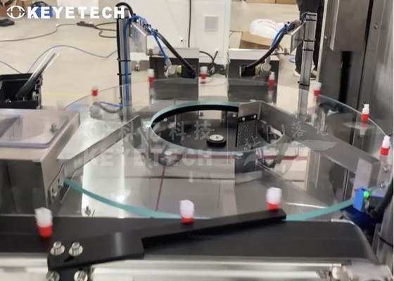 Máquina de Inspeção Visual Automática para Tampas de Papel Plástico