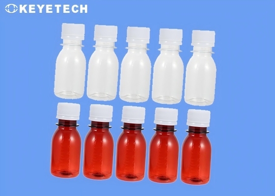 Bottle de reagente de plástico 360° Inspeção de defeitos com sistema de visão de IA