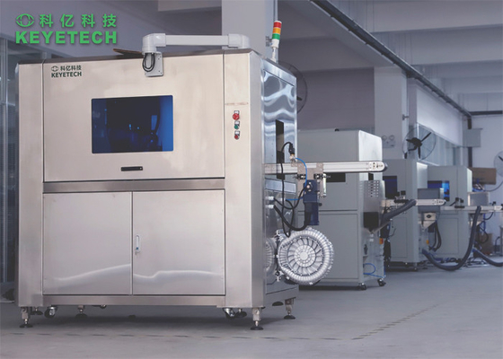 Máquina de verificação visual da tampa da garrafa de embalagem farmacêutica após a linha de montagem
