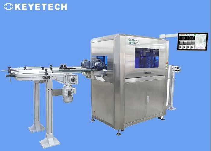 Máquina de inspeção visual de garrafas HDPE para uso industrial FMCG