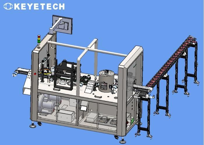 Máquina de inspeção de visão de tampa de papel de moldagem de celulose com algoritmo de aprendizagem profunda de IA