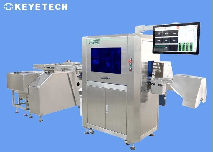 Verificação da questão de vedação AI Vision Cap Inspection System Machine for Edible Oil Cap