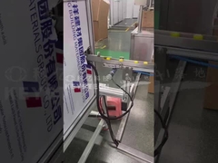 Máquina de triagem de visão de tampa de escotilha de solda