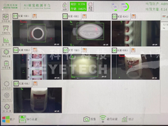 Máquina de inspecção de impressão de rótulos